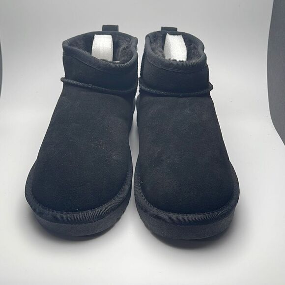 CUSHIONAIRE Women's pull on boot +Memory Foam 7.5 BLACK - Picture 2 of 7